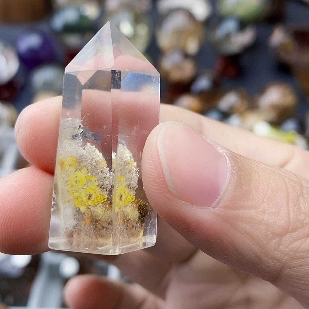 水晶天然水晶透亮光泽未镶嵌