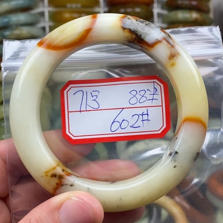 未镶嵌蛇纹石玉手绳