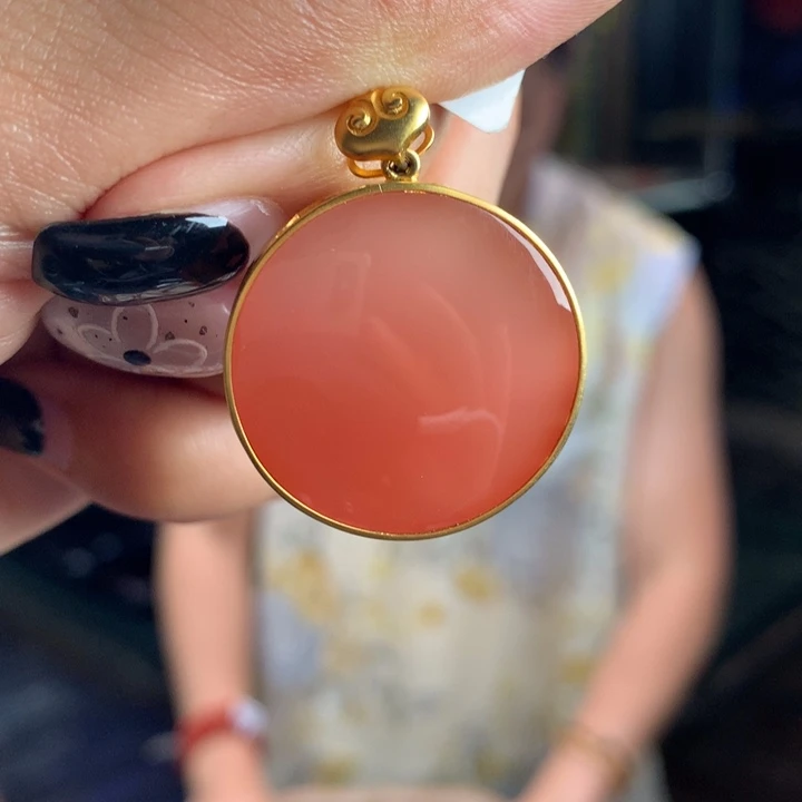 未镶嵌南红玛瑙南红玛瑙平安无事牌