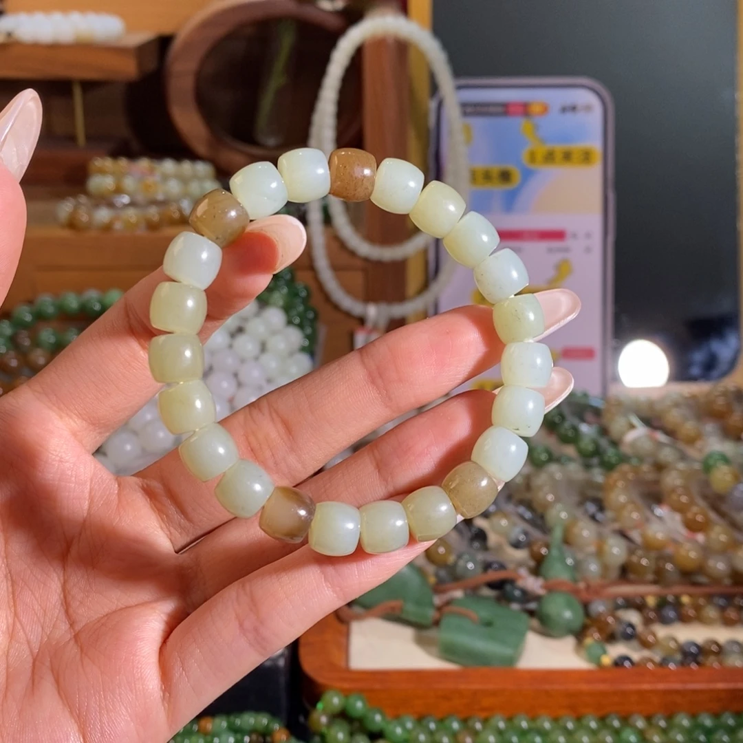 未镶嵌手串和田玉