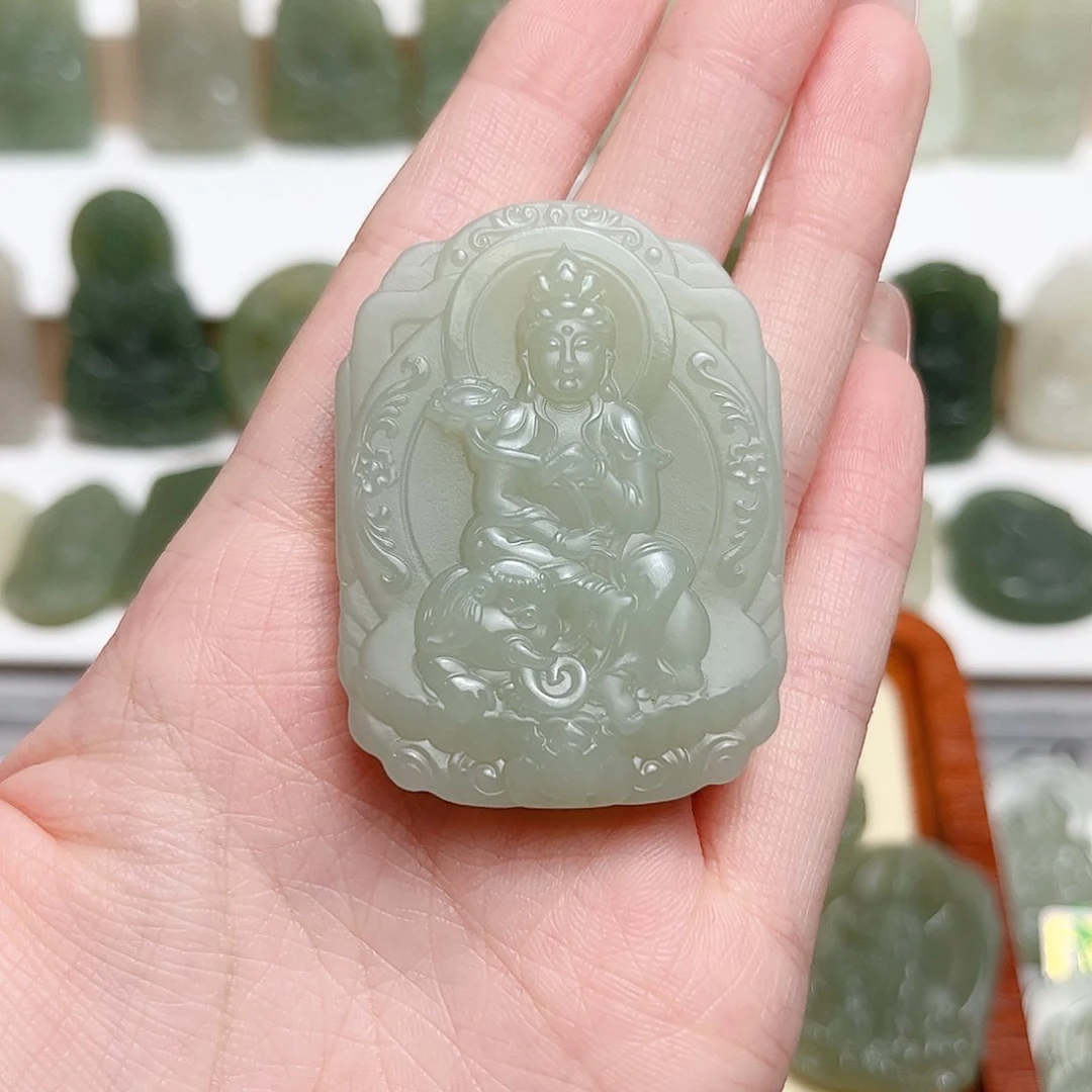 和田玉颈饰未镶嵌用****4