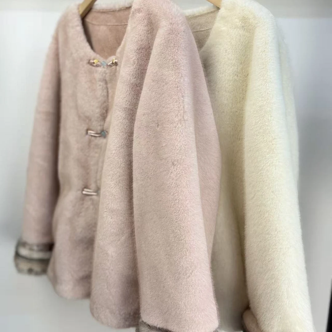 丝韵·2025冬款加厚貂毛外套