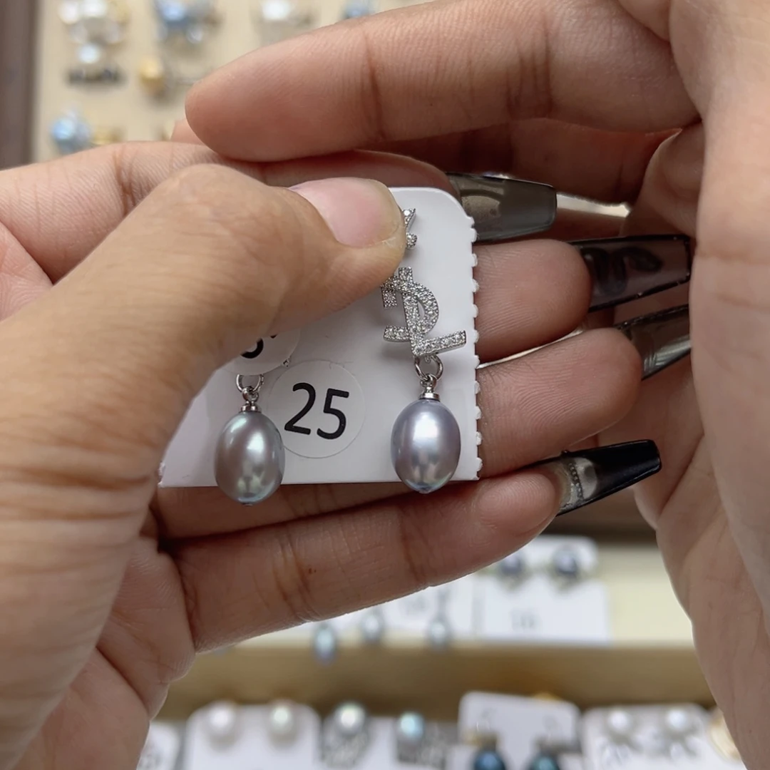 淡水珍珠戒指合金