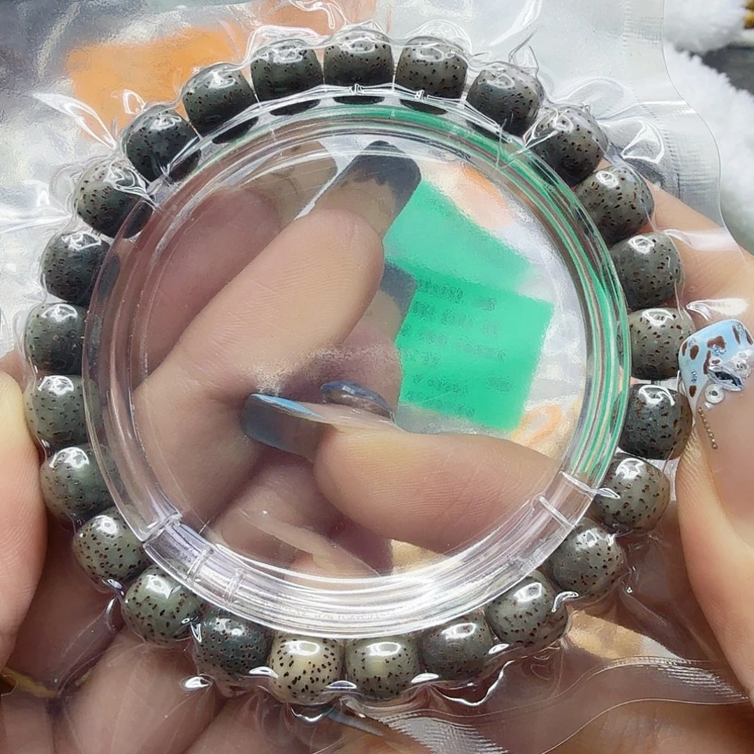 星月菩提手串99传说绿星月菩提98桶单圈
