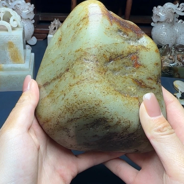****明1123344本山绿泥新疆和田收藏高货