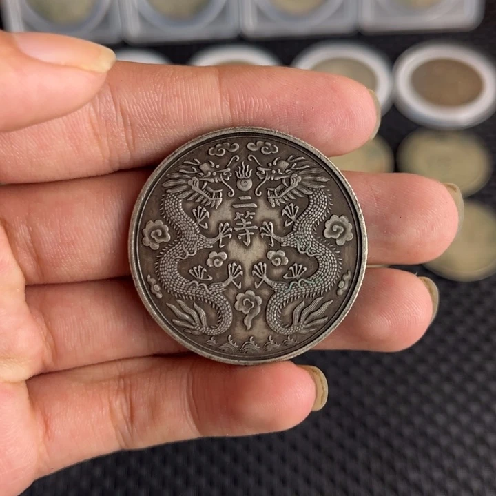金属大头龙洋船洋工艺品