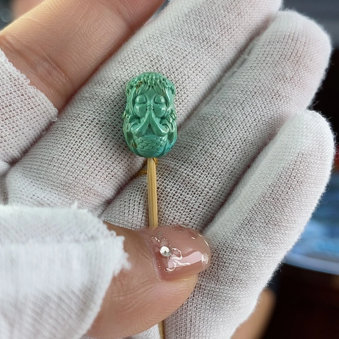 绿松石珠宝奇石未镶嵌