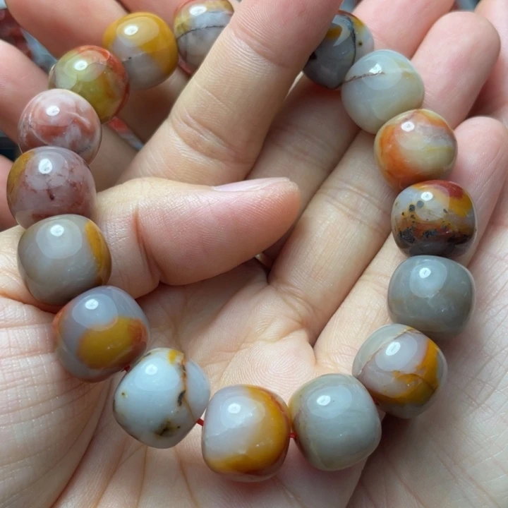 南红玛瑙未镶嵌单珠多样性发114