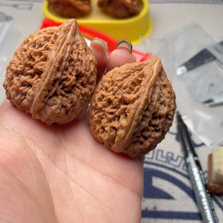 御***影文玩核桃吊坠大蒜头37