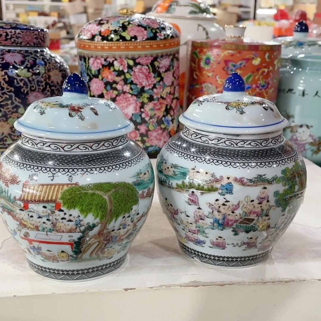 【闪购商品】罐陶瓷茶叶罐密封罐