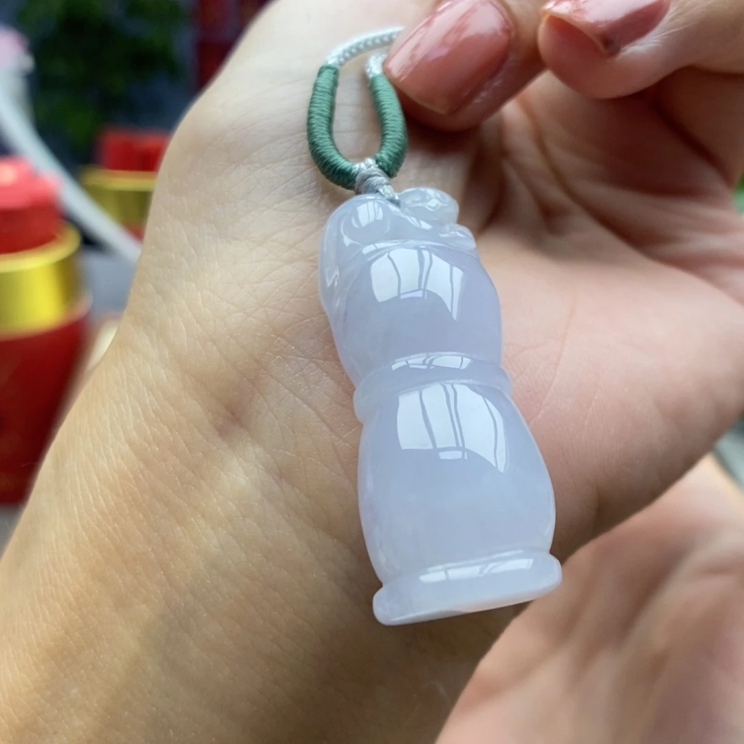 翡翠未镶嵌颈饰吊坠8