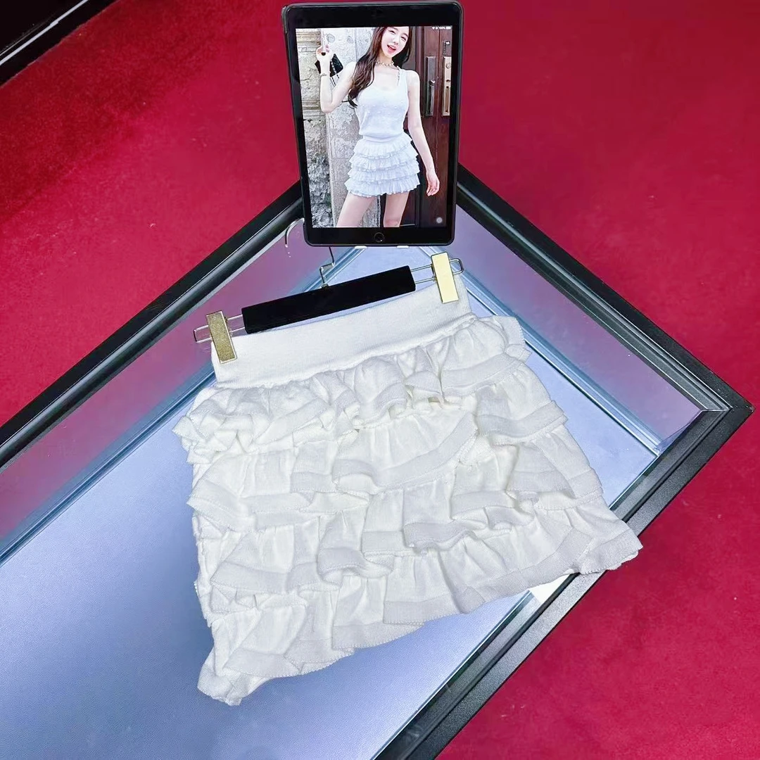 F634 气质轻奢时尚夏季小香风女士春季潮牌女半身裙