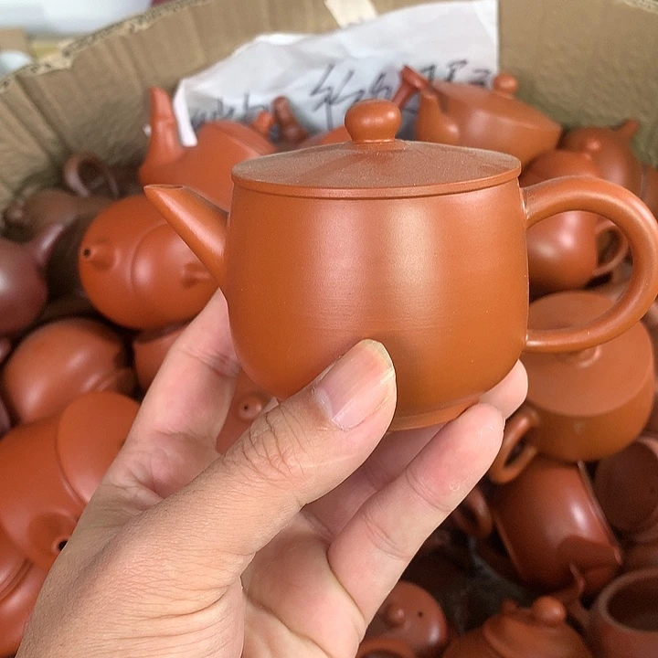 原矿朱泥茶壶茶具家用125