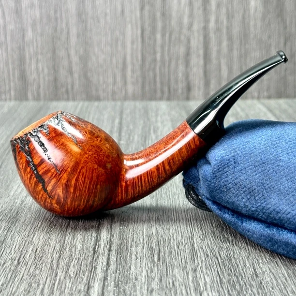 立陶宛帕维尔烟斗医生徒弟斗光面河豚斗雕刻斗石楠木手工进口斗