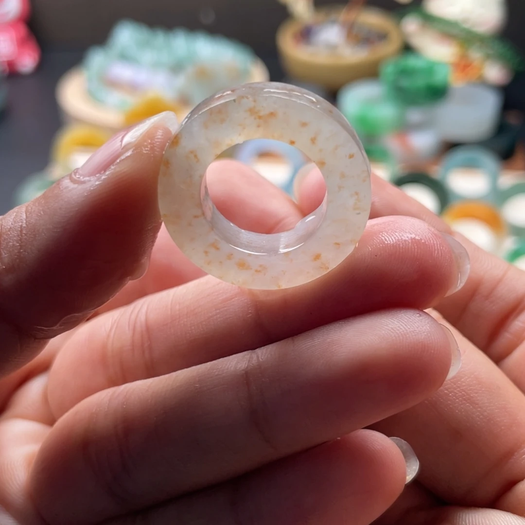 定制翡翠未镶嵌金多多