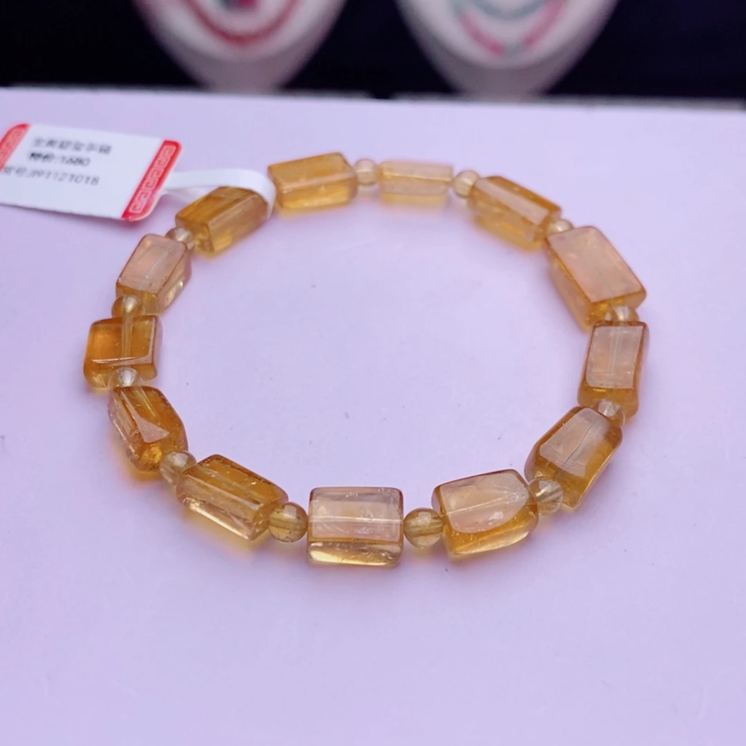 碧玺手链未镶嵌方糖手链yy