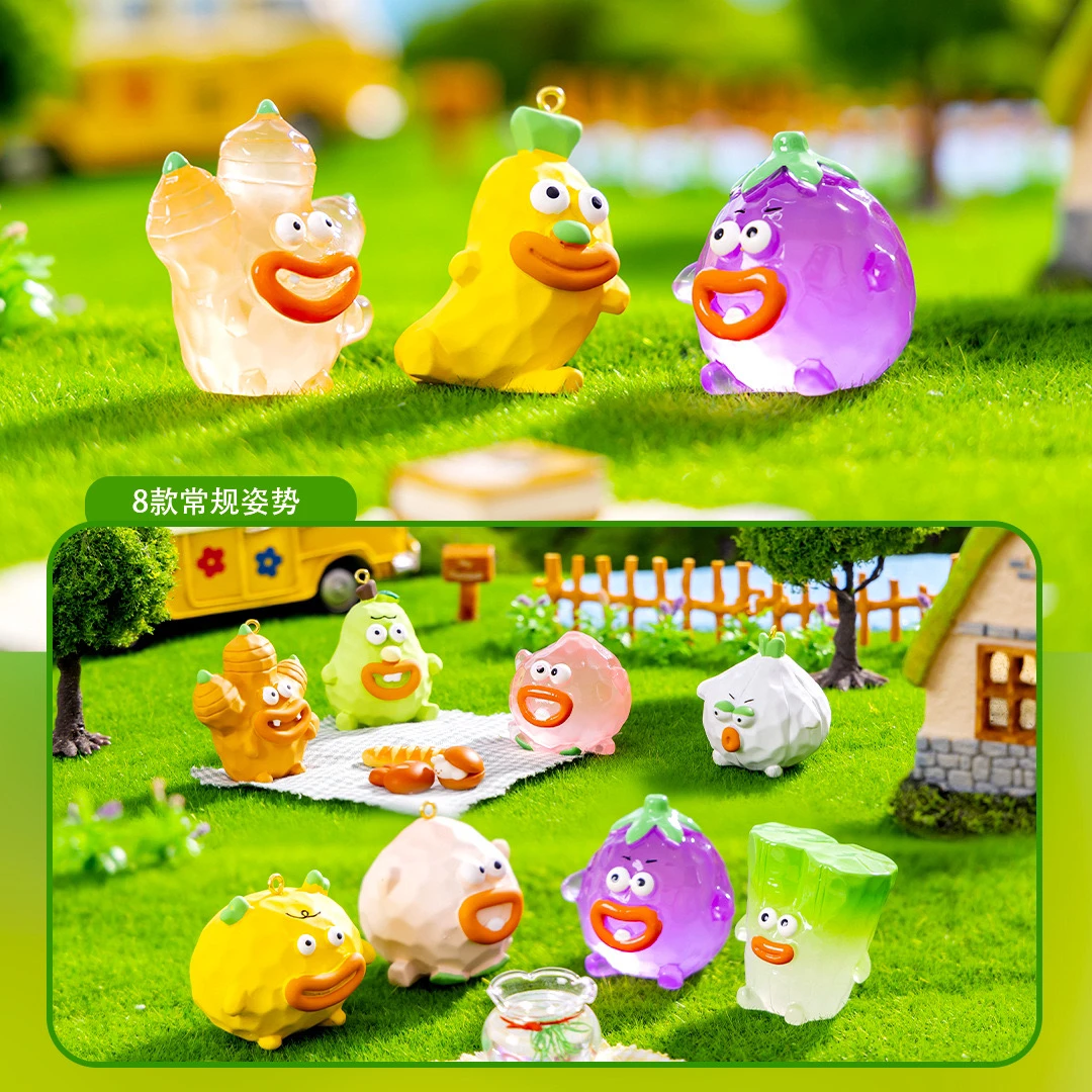 【直播代拆】大嘴丑果蔬手工diy制作粘贴可爱萌粒