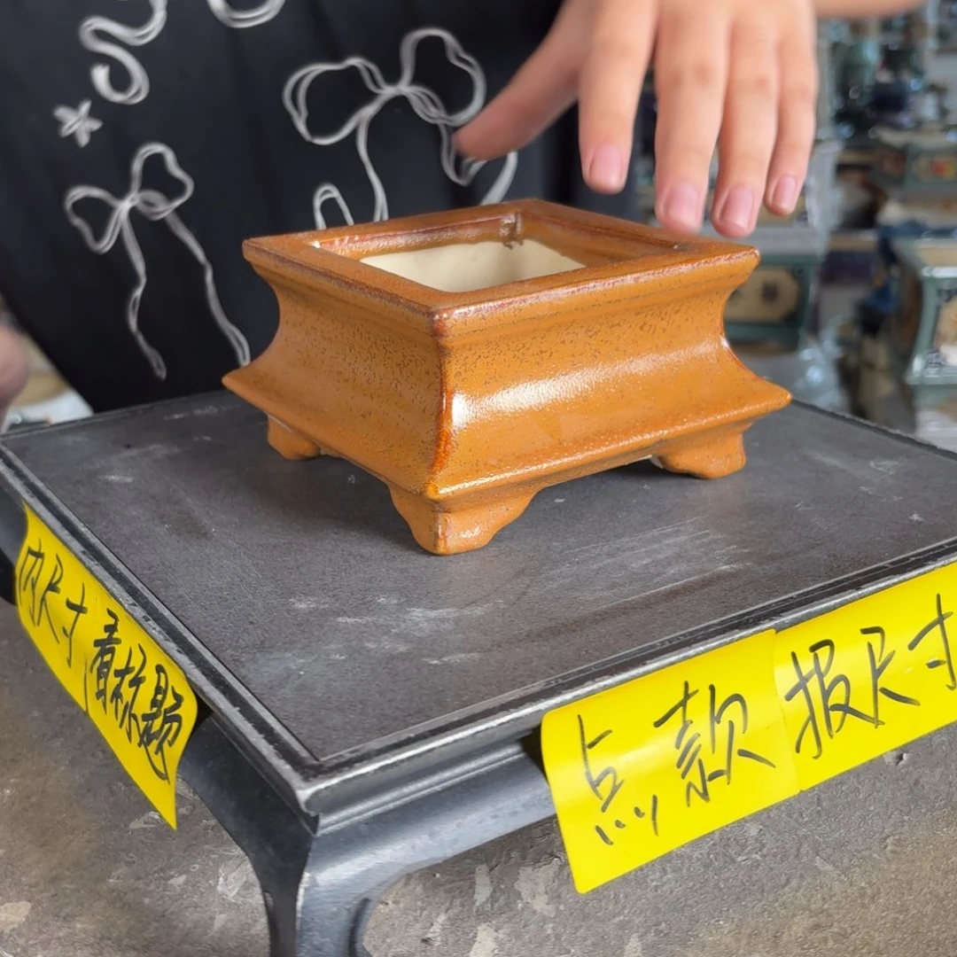 。一风堂石湾花盆 内10*6