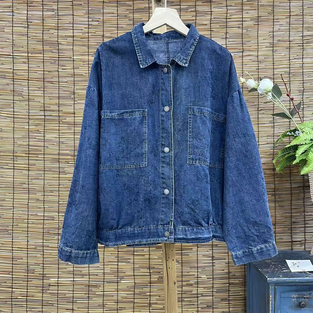 18637新款春秋休闲减龄宽松显瘦上衣外套