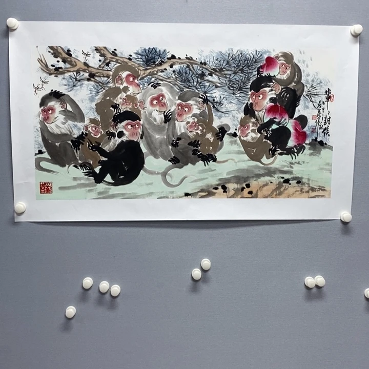 国画亲笔手绘原创