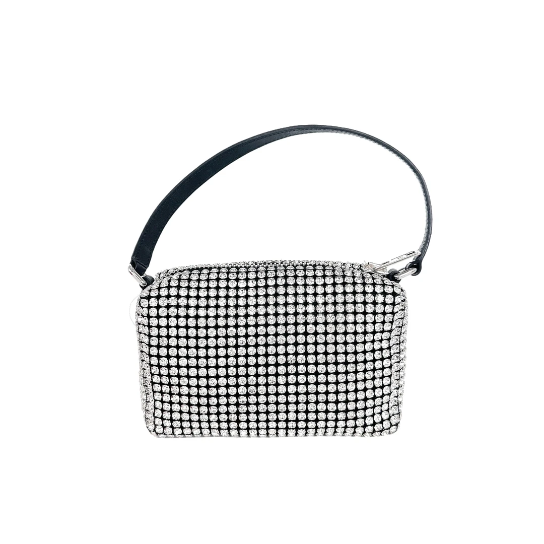 99新 ALEXANDER WANG 安洁利严选钻石包/BK0163423 单肩包