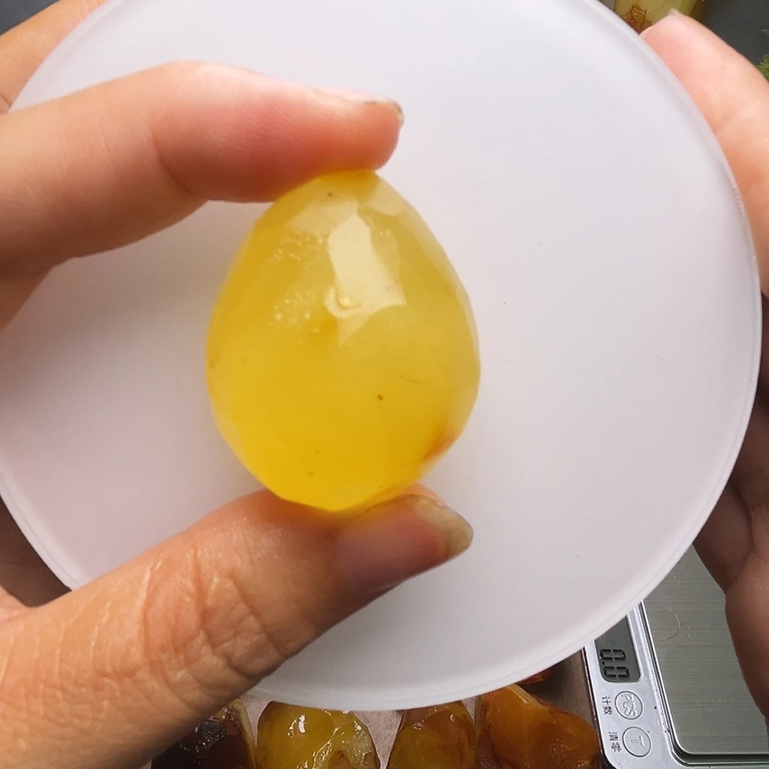 未镶嵌定制琥珀琥珀蜜蜡原石定制有瑕