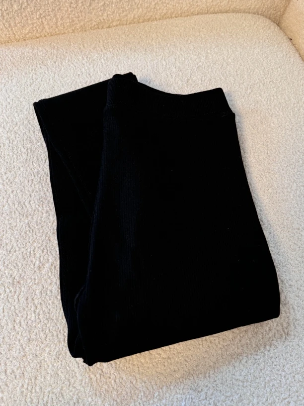 80018杨老板精选细螺纹兔绒九分裤打底裤高弹力