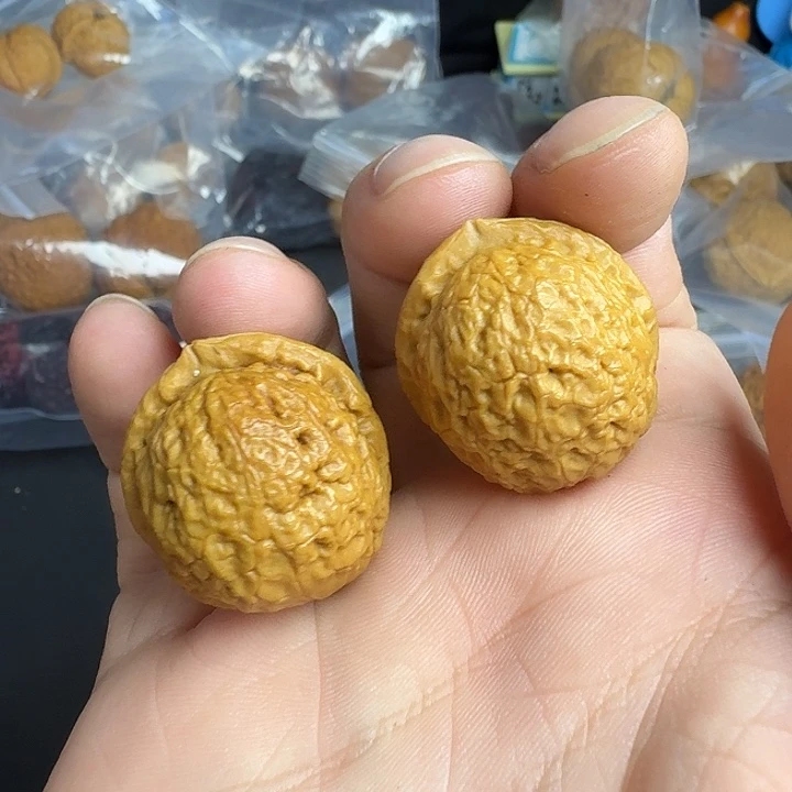 文玩核桃把件31号蟒纹铁锤29尺