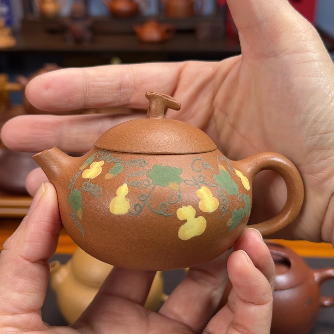 茶壶紫砂宜兴紫砂壶半手工制作