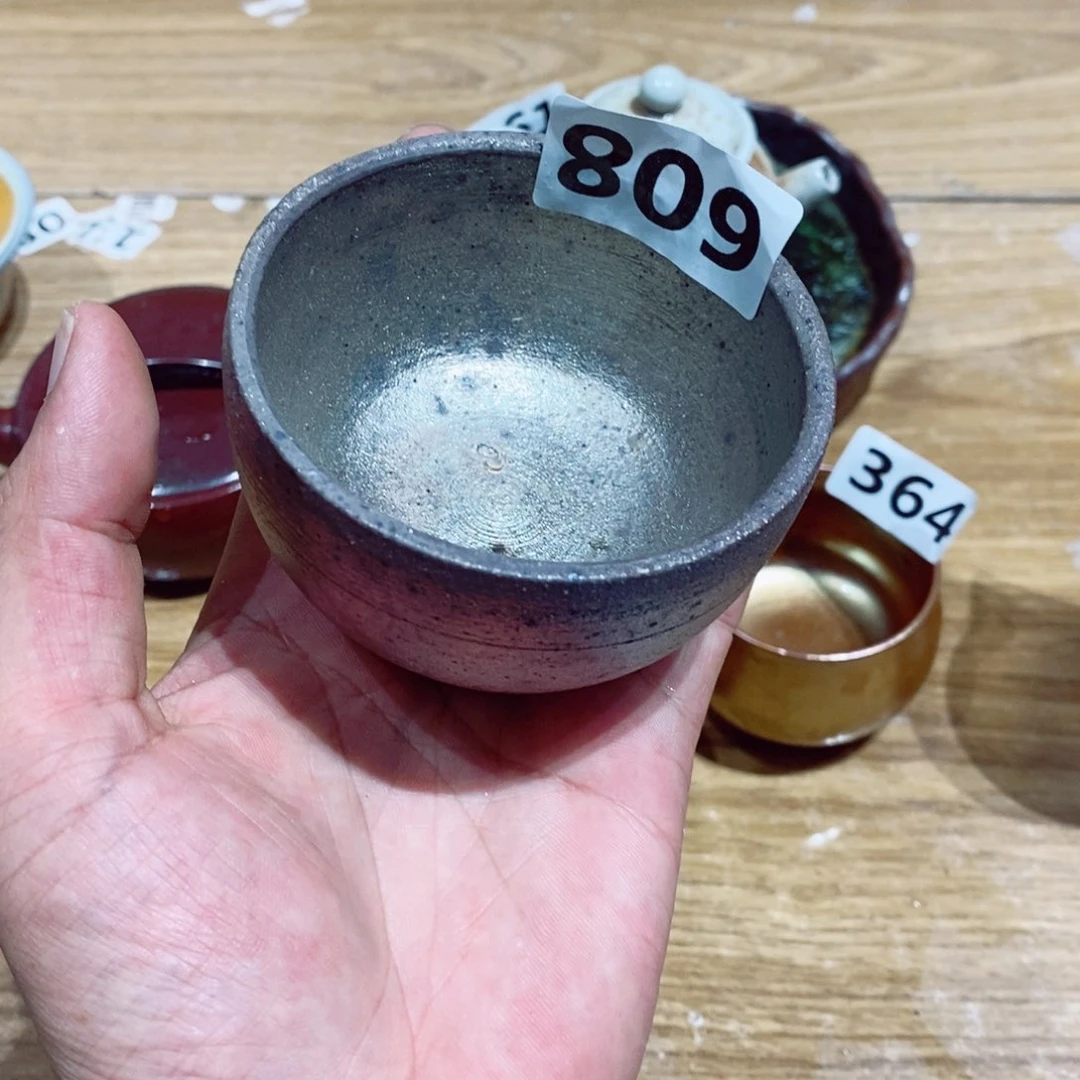 柴烧茶具套杯子杯子