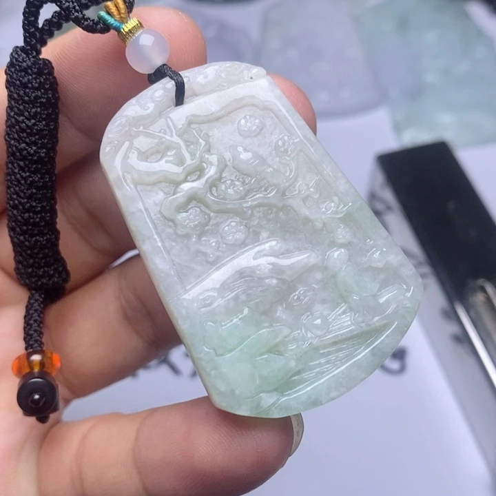 颈饰未镶嵌翡翠翡翠