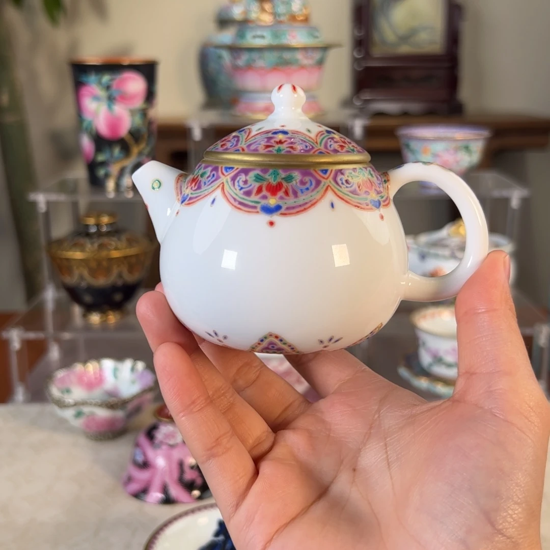 纯手工手绘 高端茶器