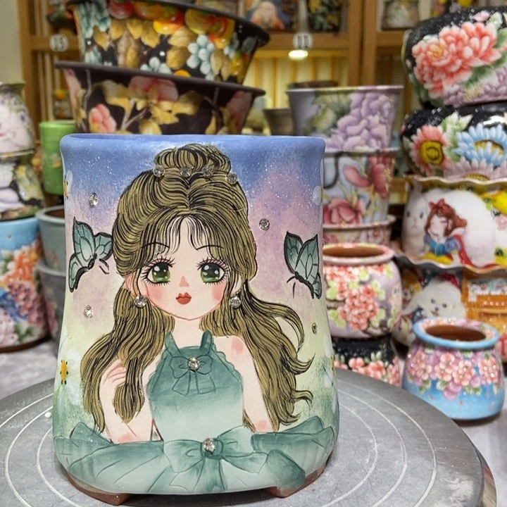 景德镇艺术手绘作品