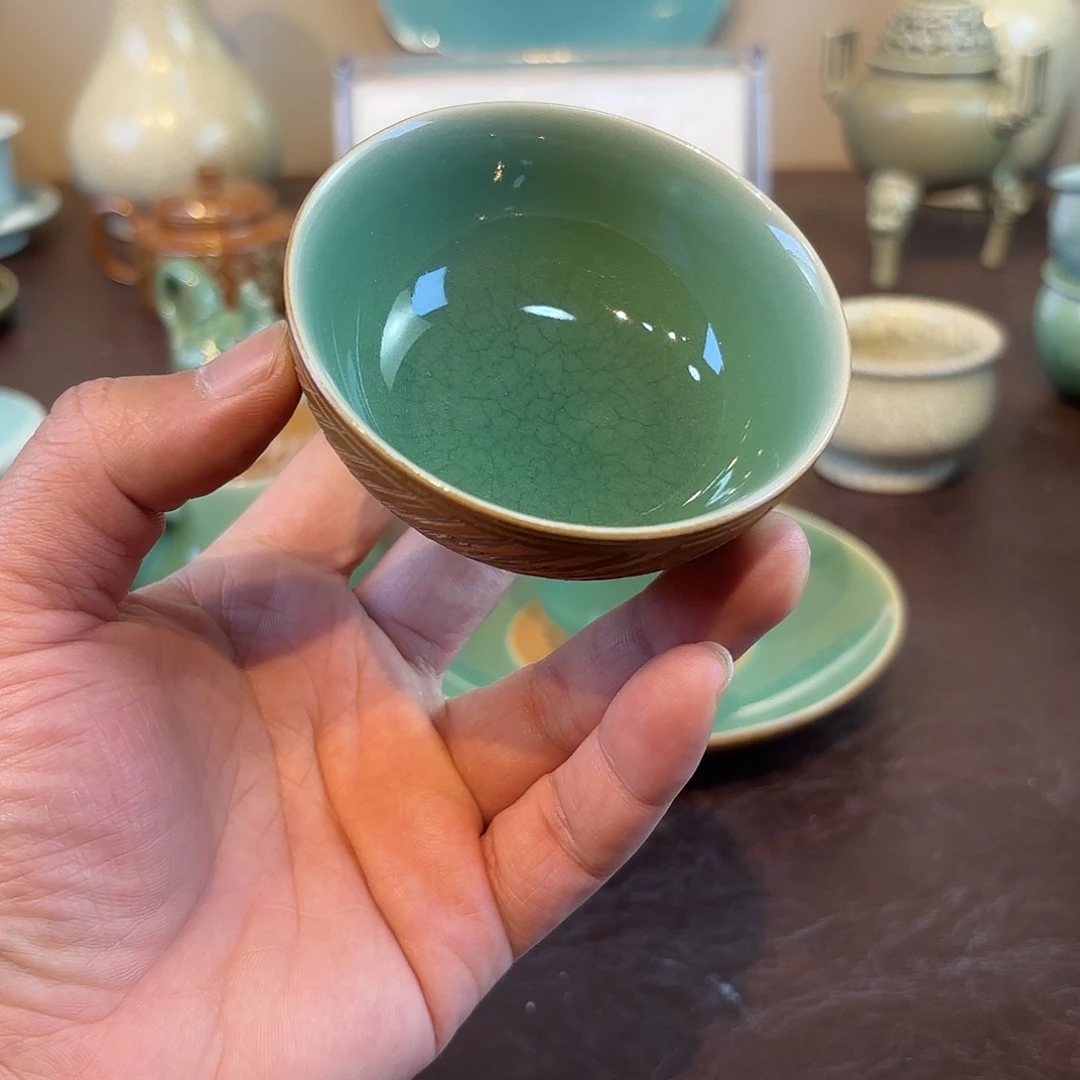 瓷片龙泉青瓷龙泉青瓷