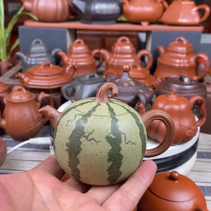 茶壶紫砂西瓜160cc特价促销优惠