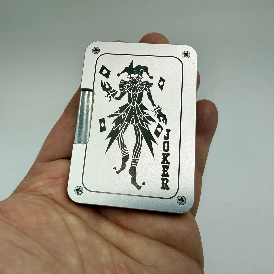 铁柱 甲辰金剑锋机械骰扑克edc金属解压玩具设计创意指尖手把件男