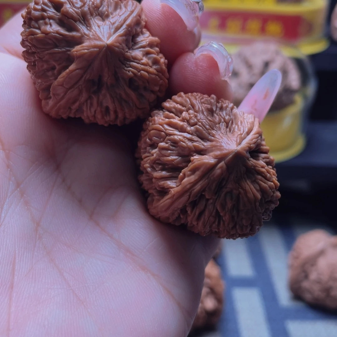 核桃32大蒜头文玩