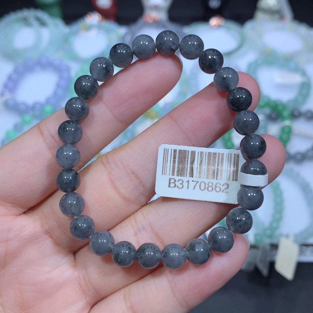 翡翠未镶嵌手串天然