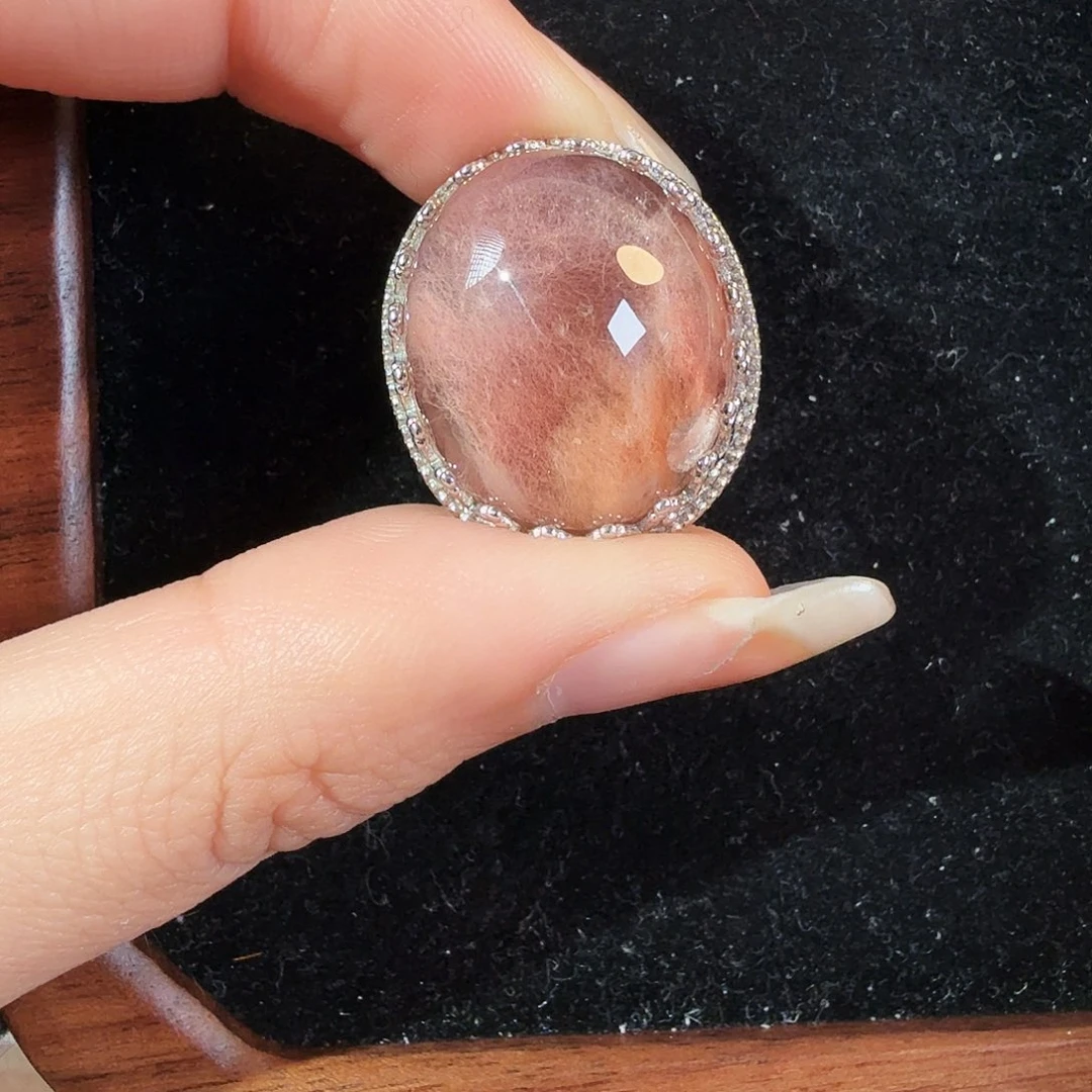 吊坠(不含链)水晶银S925镶嵌