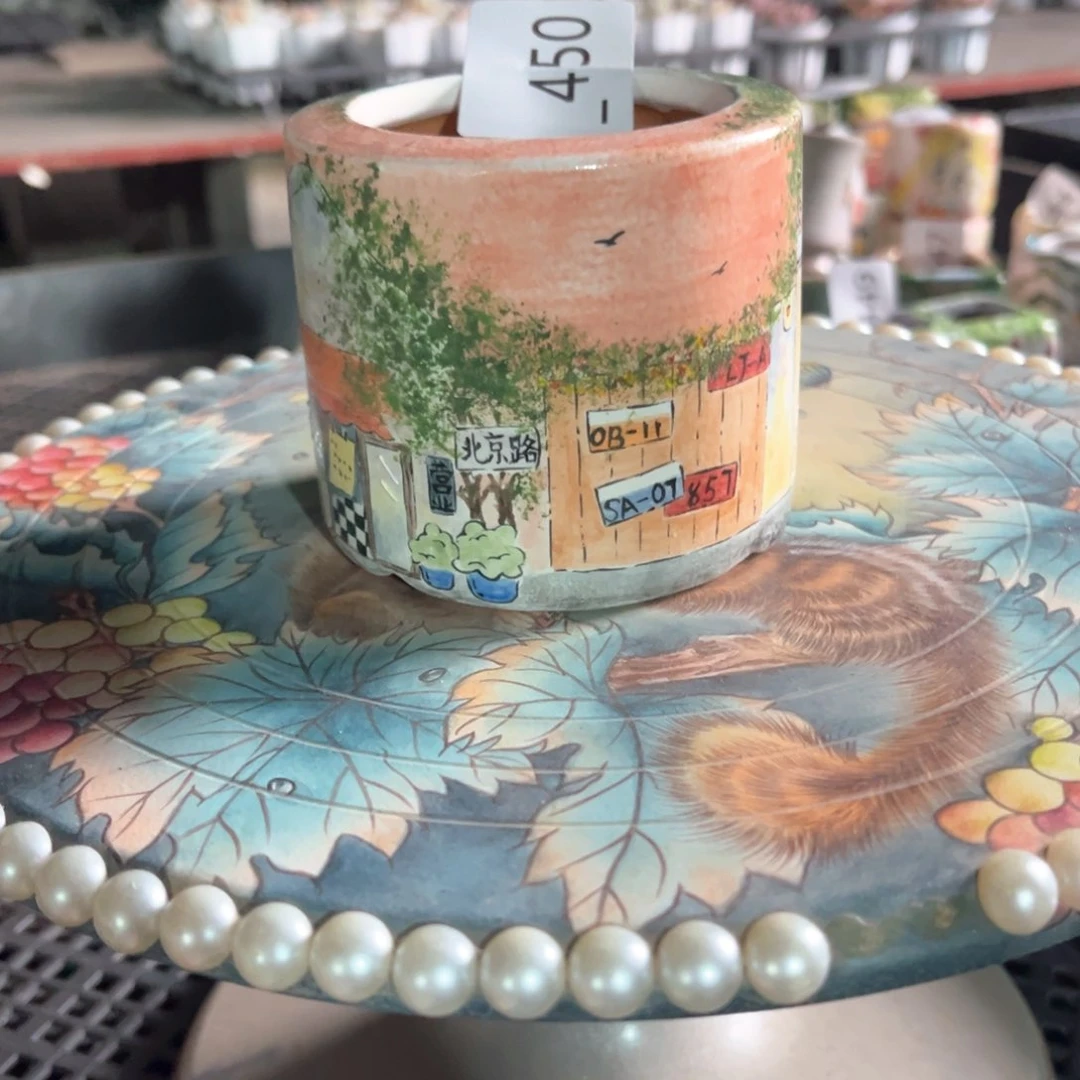 红陶?****450花盆1个