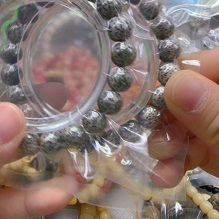 手串星月菩提226练手糯冰星月菩提10单圈圆