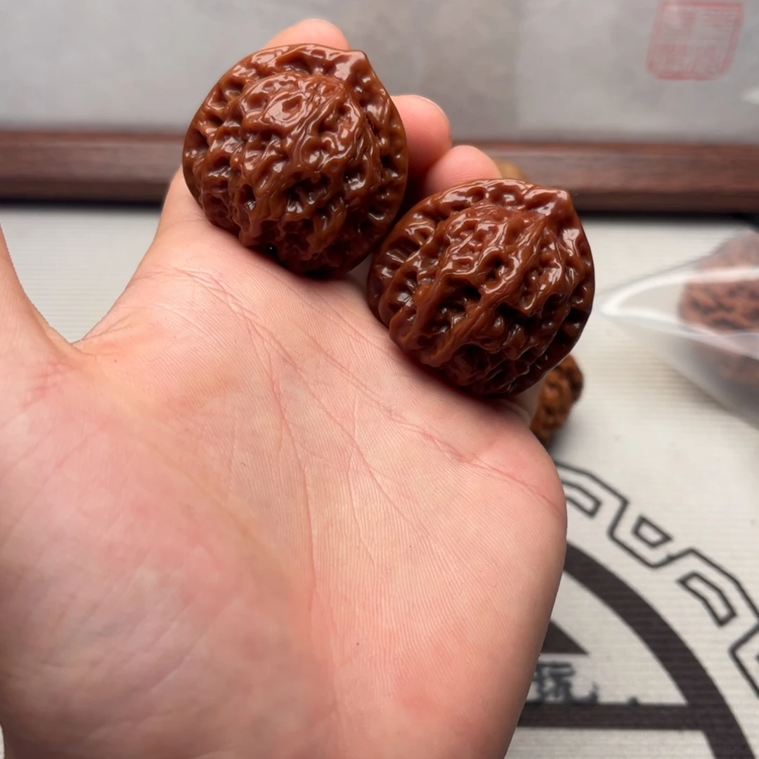 中***国吊坠文玩核桃佛肚
