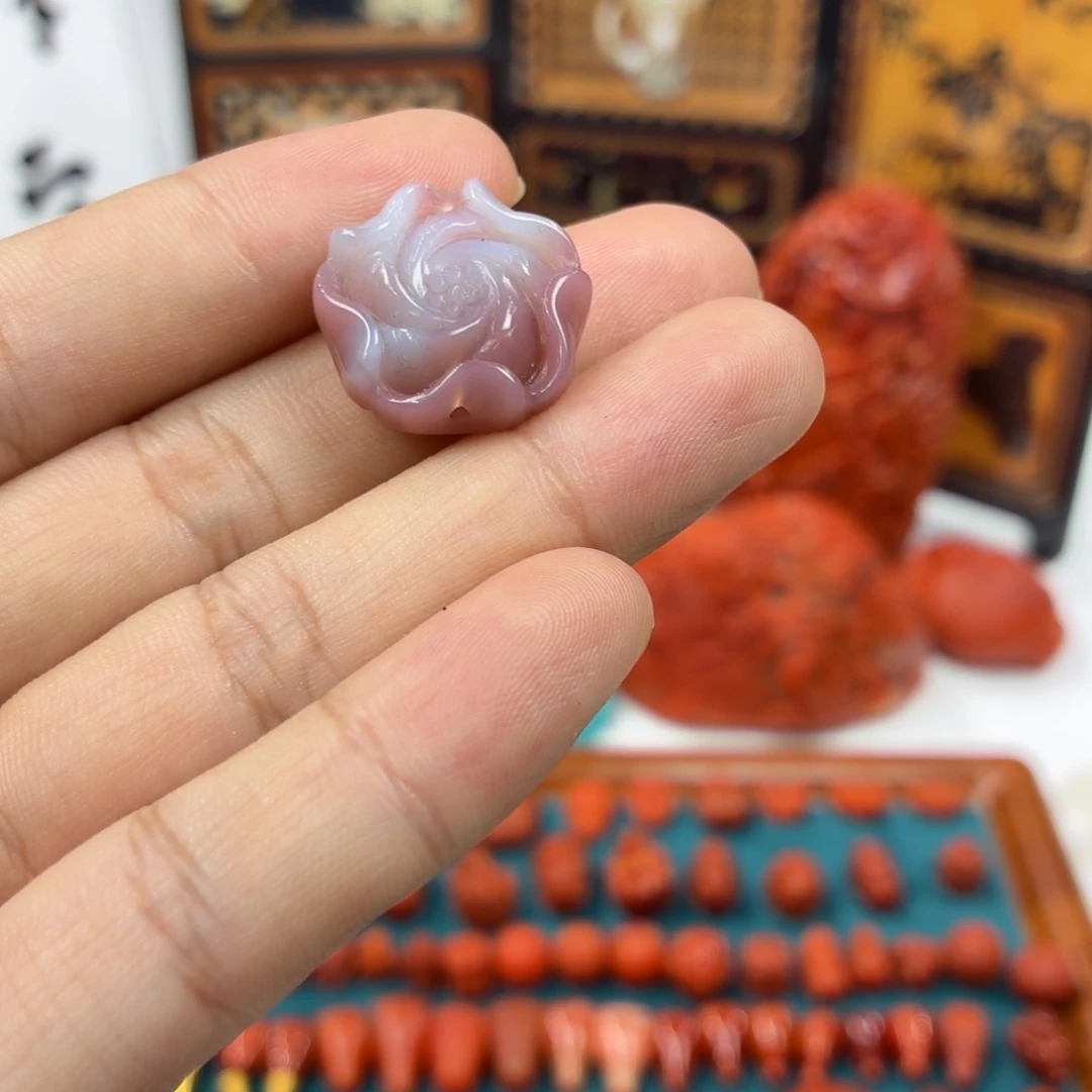 南红玛瑙未镶嵌配饰