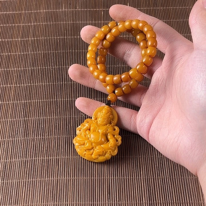 原***6和田玉未镶嵌挂件