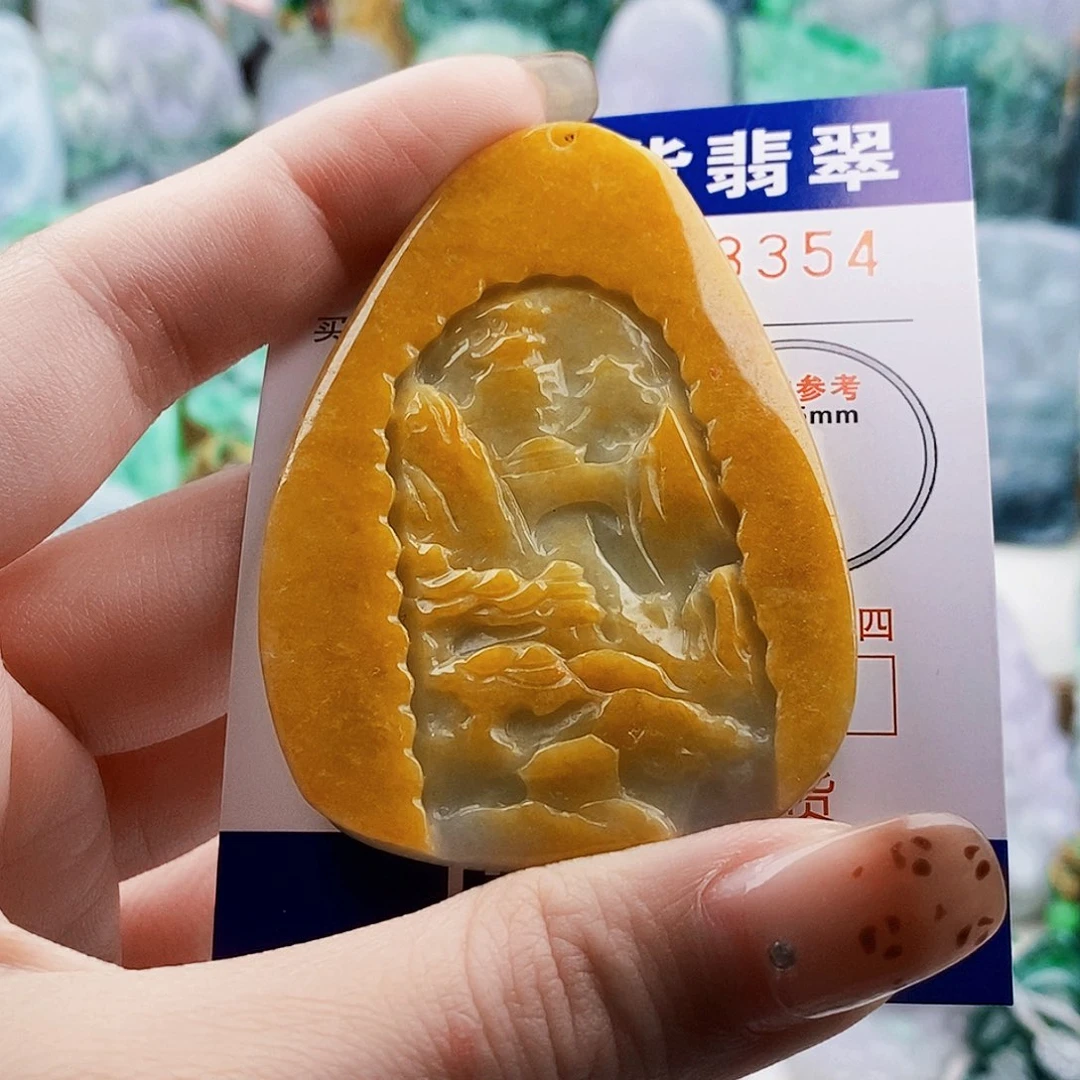 吊坠(不含链)未镶嵌翡翠