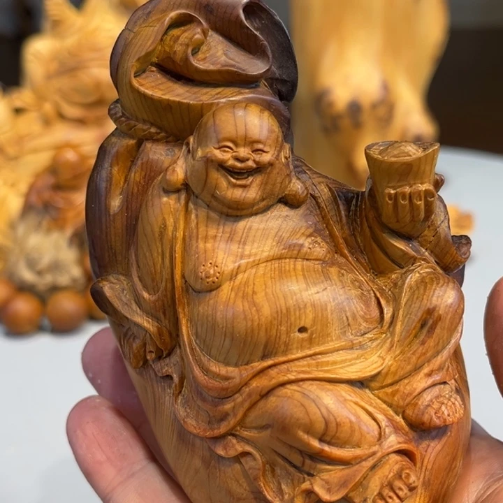 柏木（崖柏）根雕工艺摆件