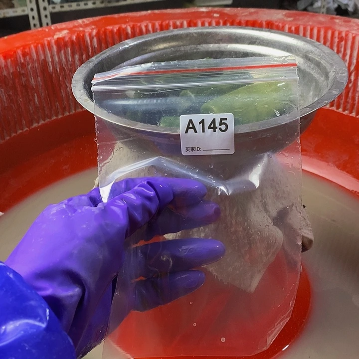 蛇纹石玉原未镶嵌