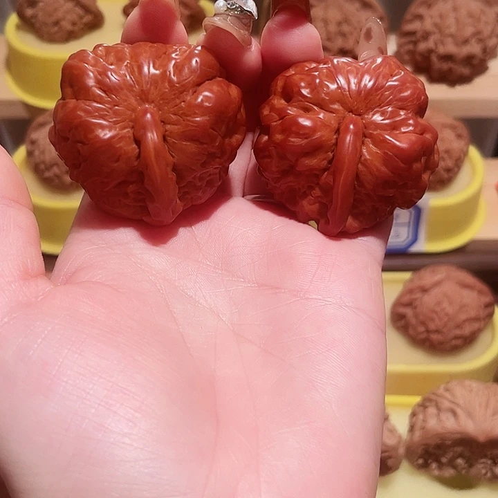 把件文玩核桃一帆风顺