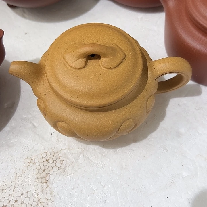 茶壶紫砂黄金段防古如意150cc