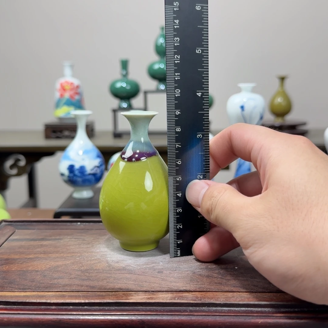 瓶陶瓷手非常迷你小花器